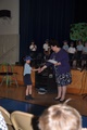 Receiving my diploma